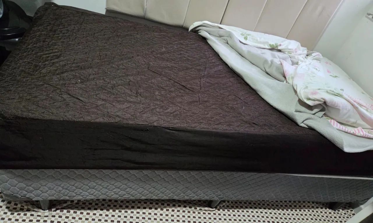 Cama box sem baú para solteiro. - Foto 2