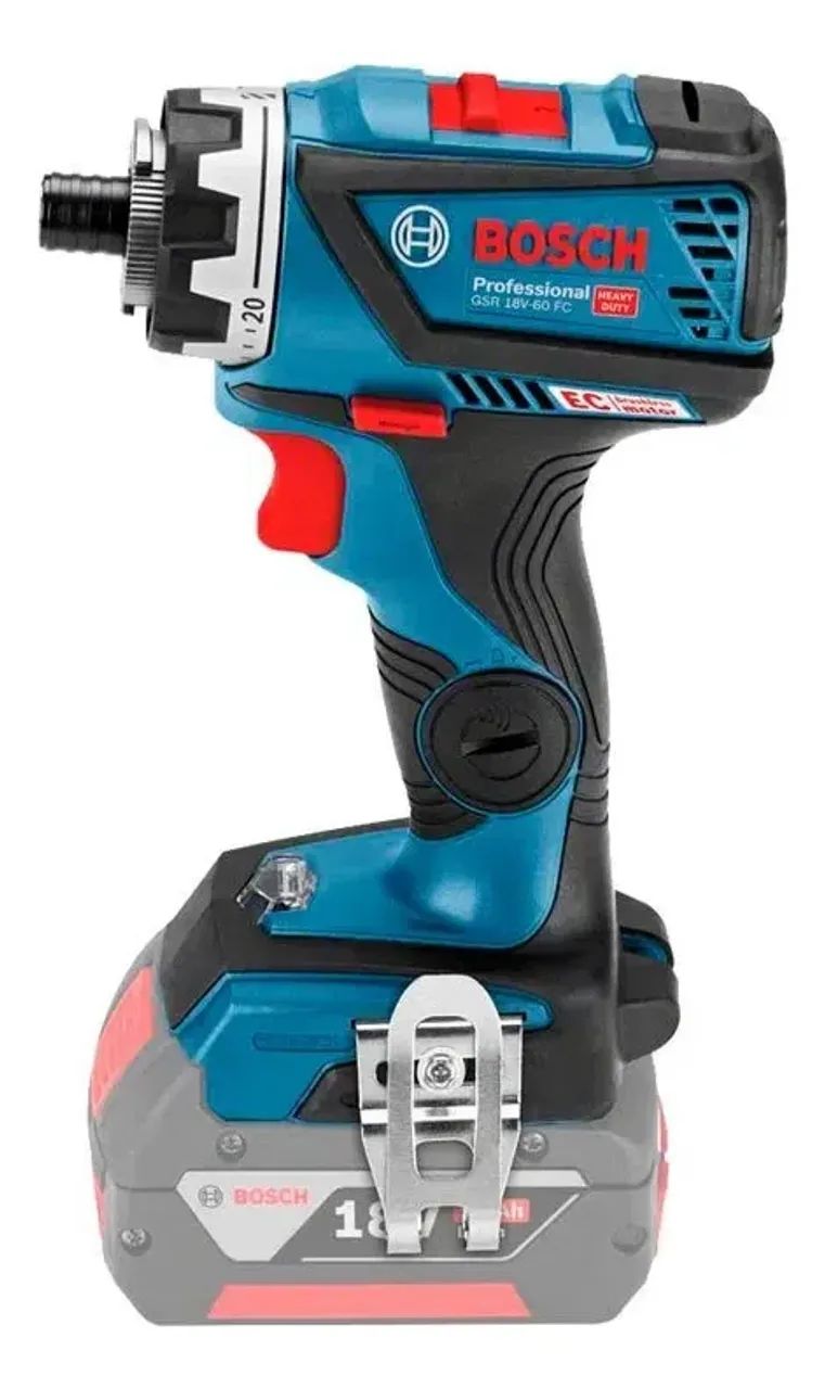 Furadeira Parafusadeira 1/2pol Bosch Gsr 18v-60 C/2bat 2ah - Foto 3
