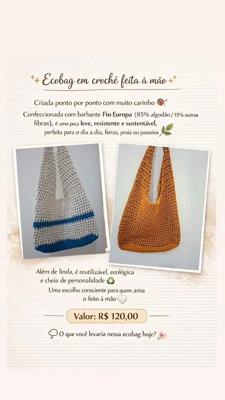 Ecobag Quadreline - Foto 3