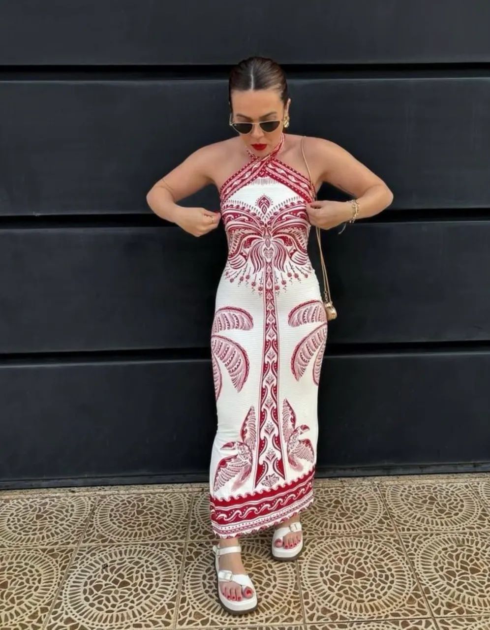 vestido midi farm