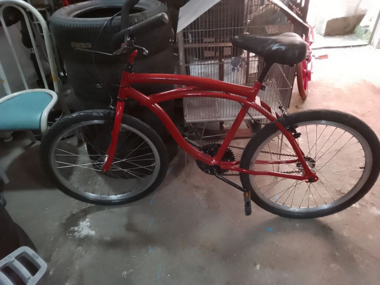 Bicicleta aro 24 modelo Caiçara recém reformada tudo ok