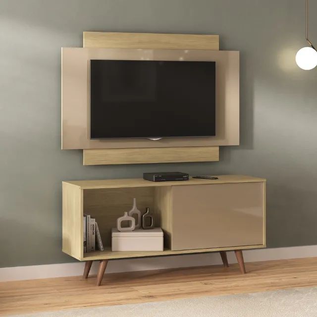 Rack com Painel Malaga para TV até 50 - Foto 4
