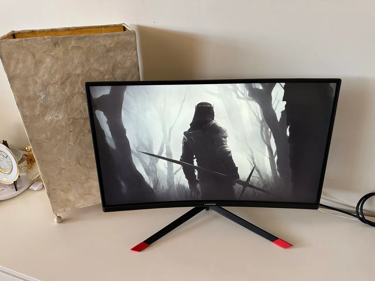 Monitor Gamer Warrior 144hz Curvo 1ms - Foto 2