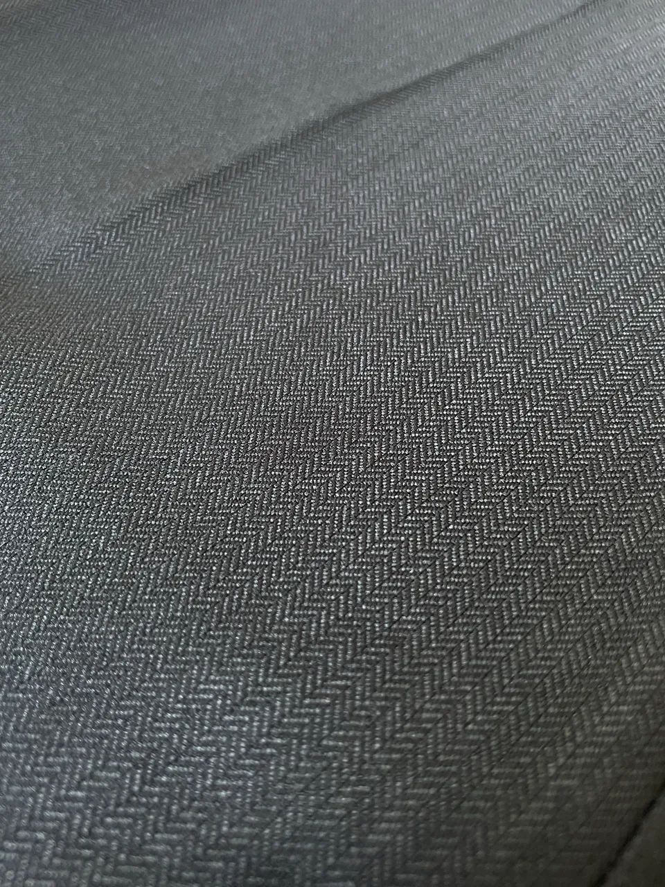 Calça de alfaiataria preta tramada 40 - Foto 4