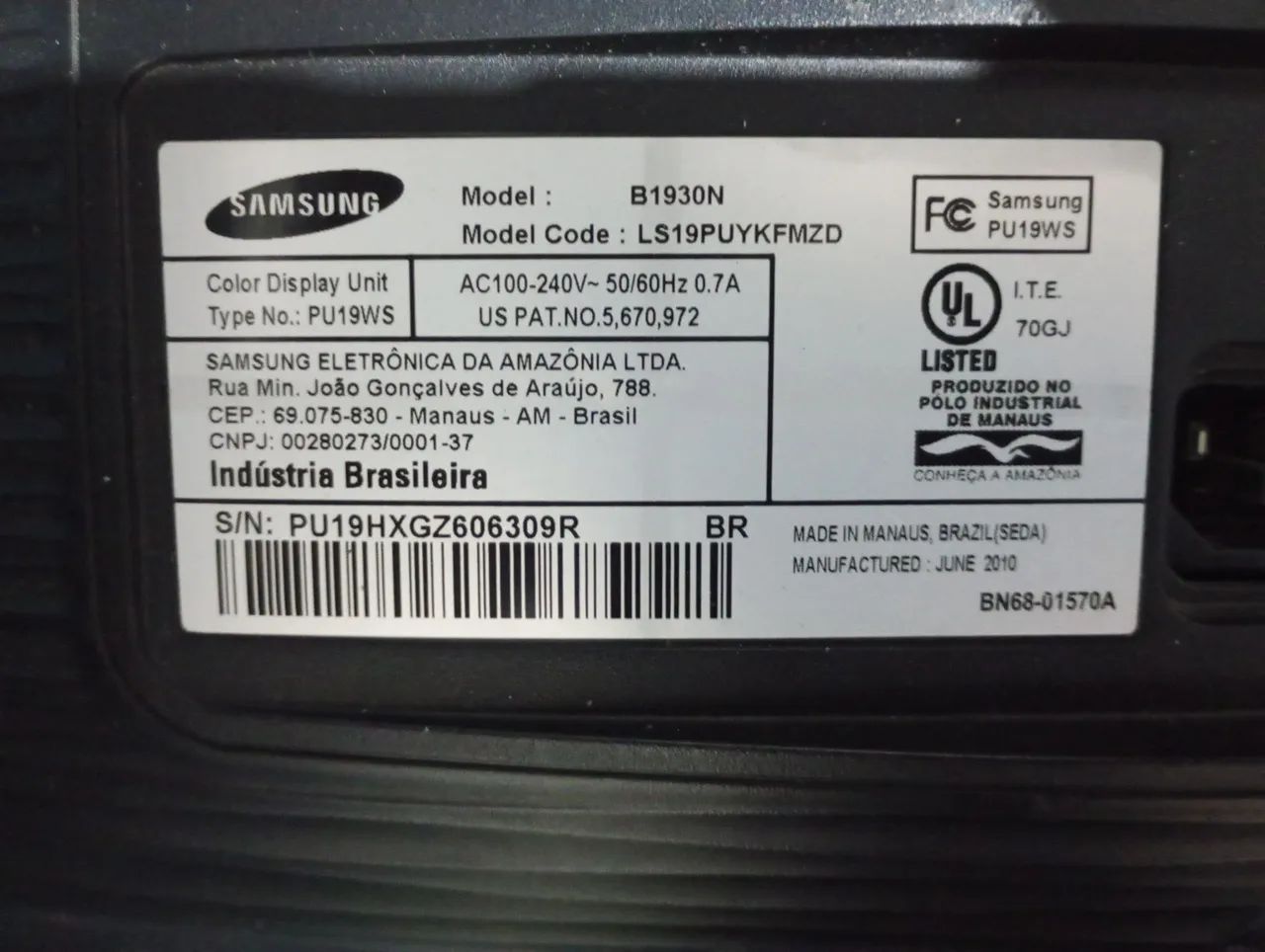 Monitor samsung 19 polegadas - Foto 2
