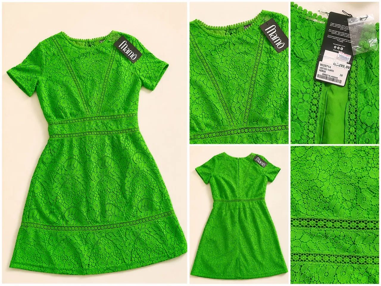 Vestido verde Novo? 