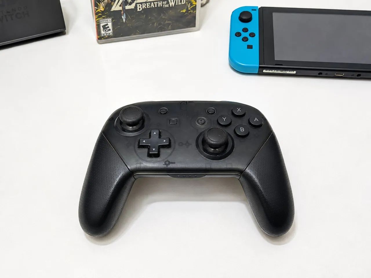 Nintendo Switch V1 + Pro Controller + Zelda BOTW | Original - Foto 3
