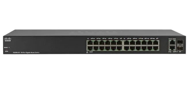Switches inteligentes Cisco Small Business 200 24t 24x1G 