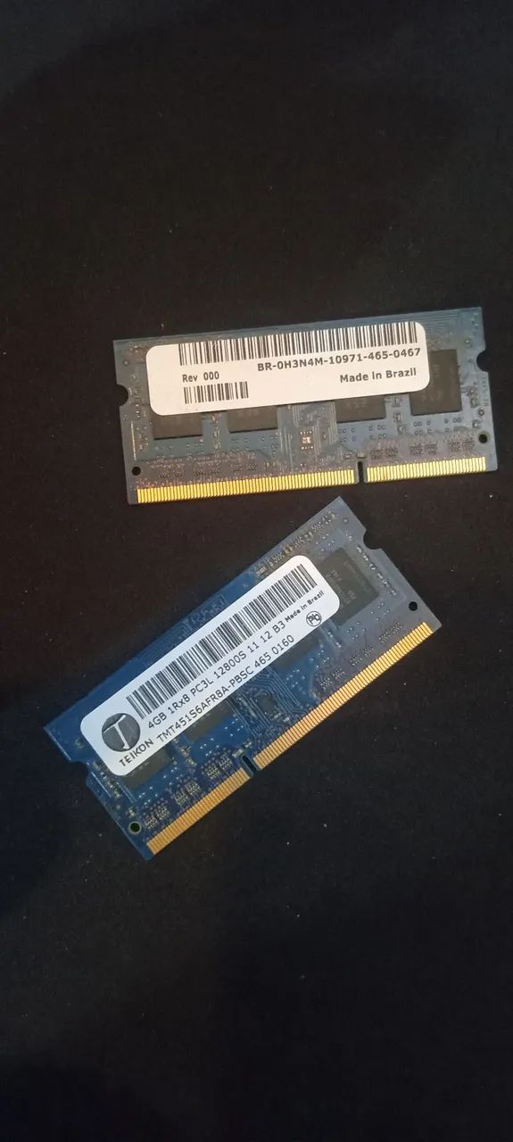 8gb ram ddr3 so-dimm, para notebooks 2x4 - Foto 3