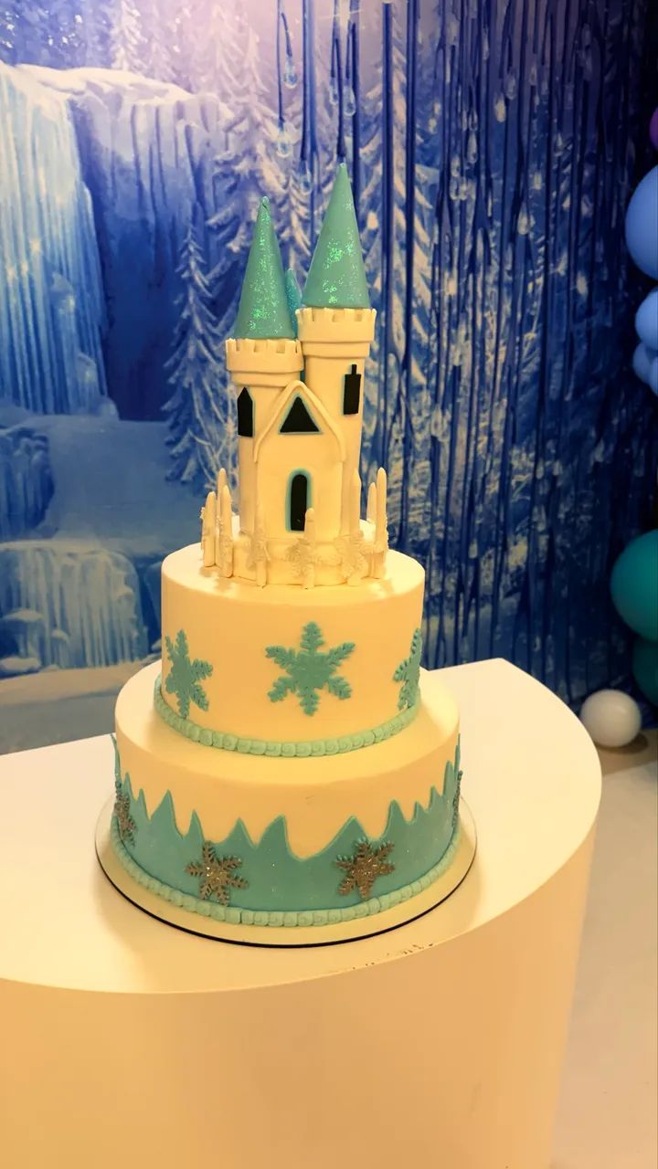 Bolo Frozen Fake - Foto 3