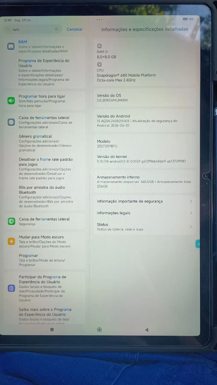 Redmi Pad SE 256GB 8+8GB - Foto 4