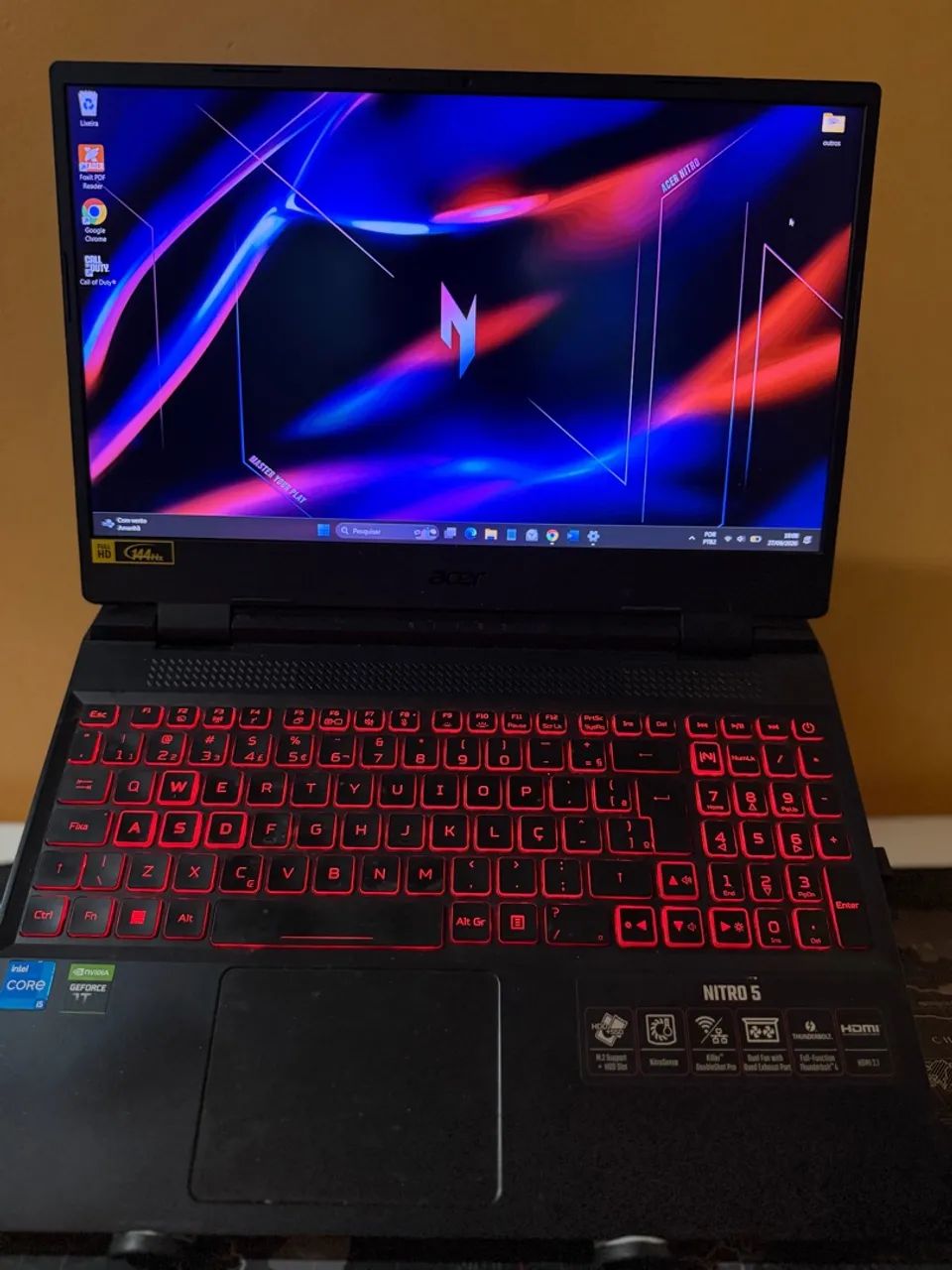 Notebook gamer Acer Nitro 5 