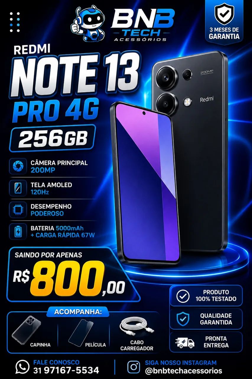 Xaiomi note 13 pro 