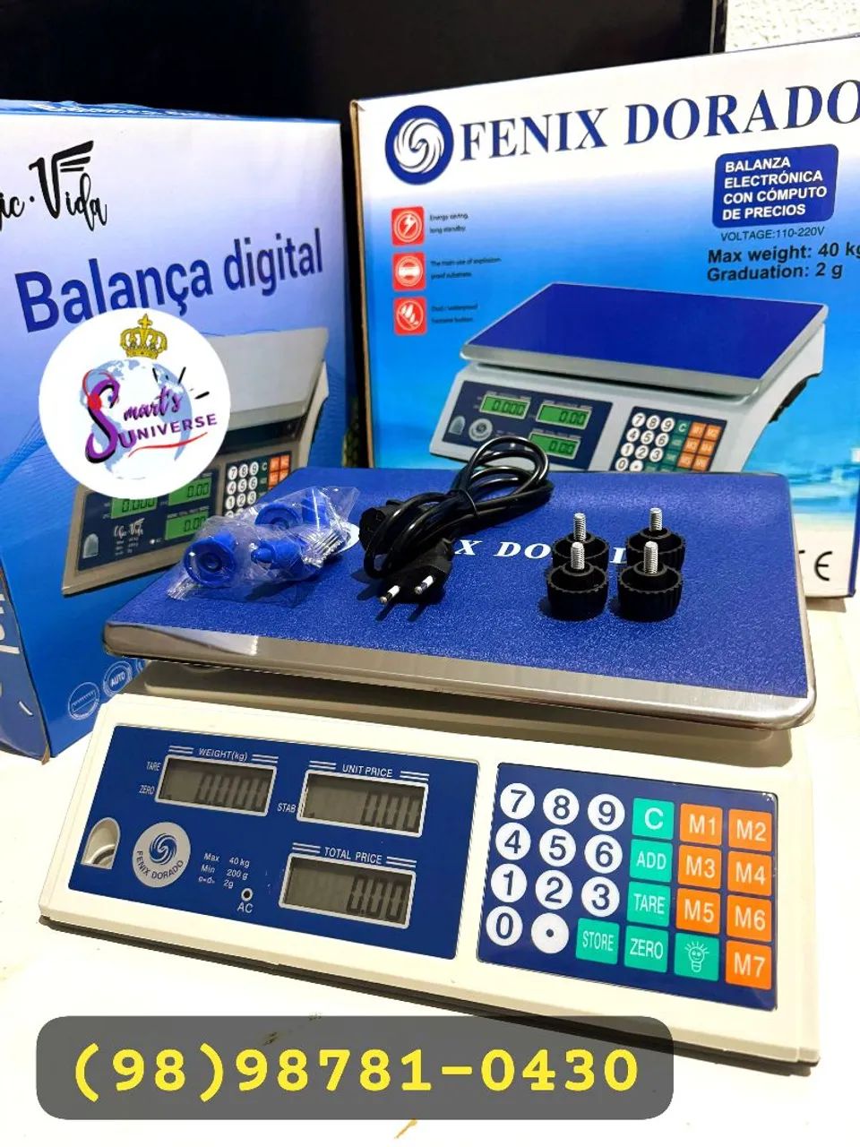 Balança Digital 40 KG | Nova | Frutaria Padaria Comercio