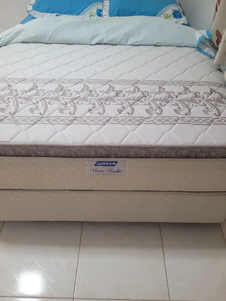 Cama casal com molas ensacadas  - Foto 3
