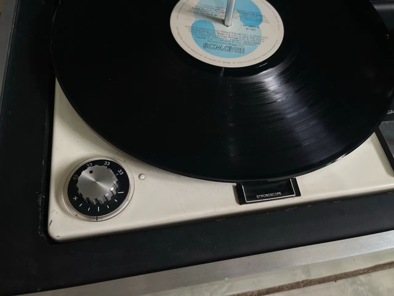 Toca disco inglesa garrard zero 100c funcionando ok ! - Foto 4