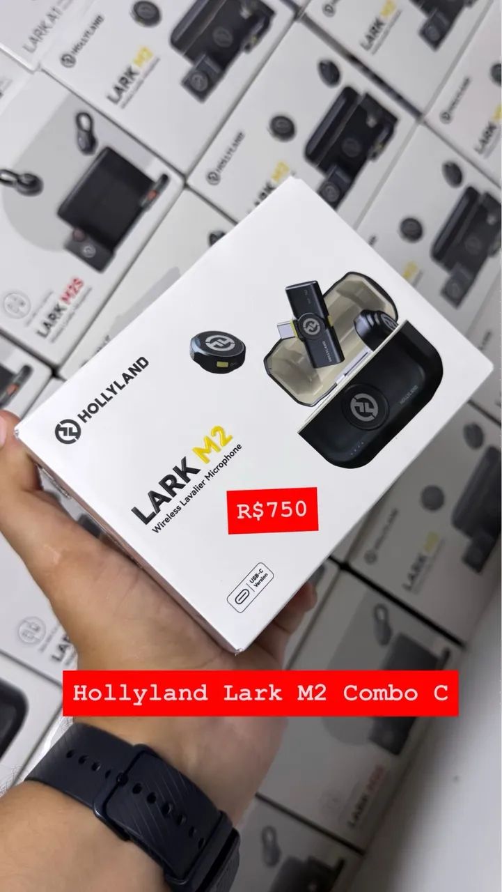 Hollyland Lark M2 Combo C Lacrado - Foto 2