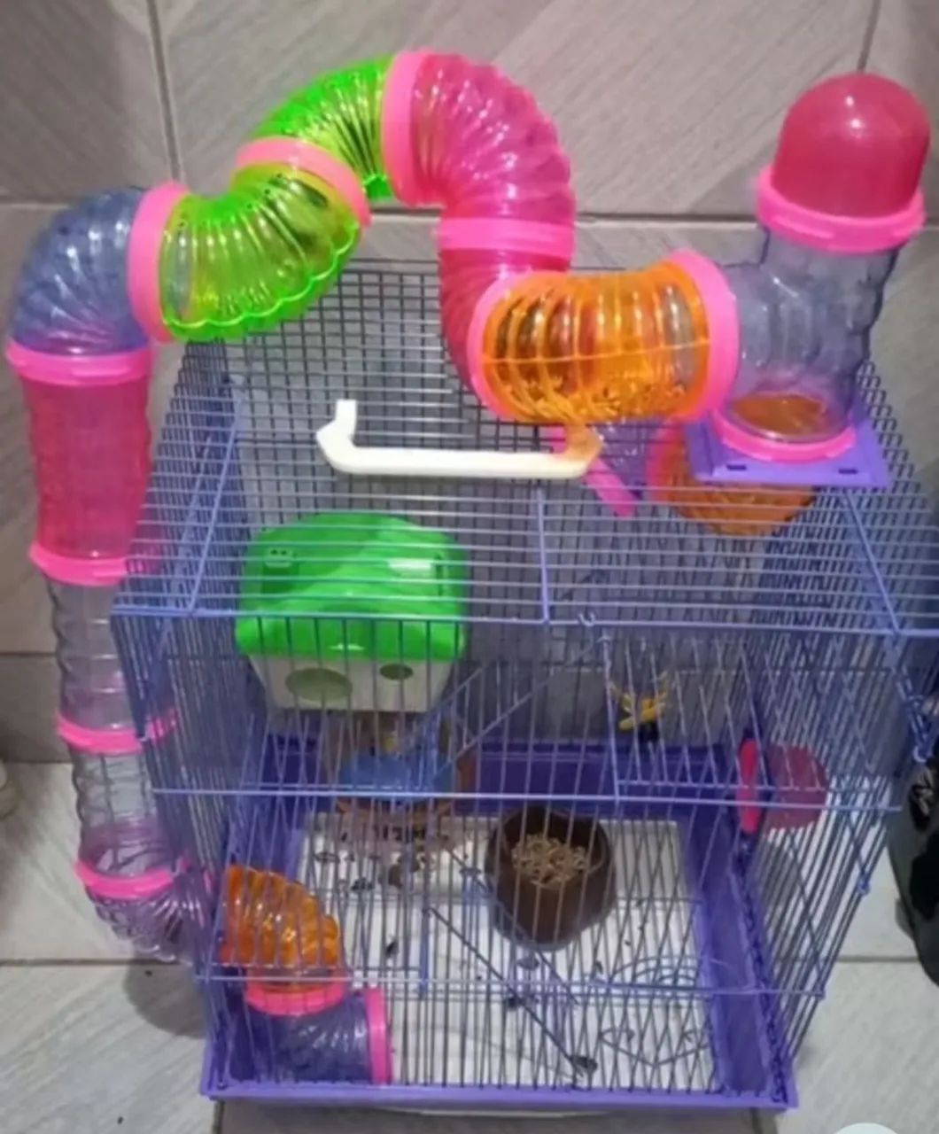 Gaiola para Hamster + doação de hamster - Foto 3