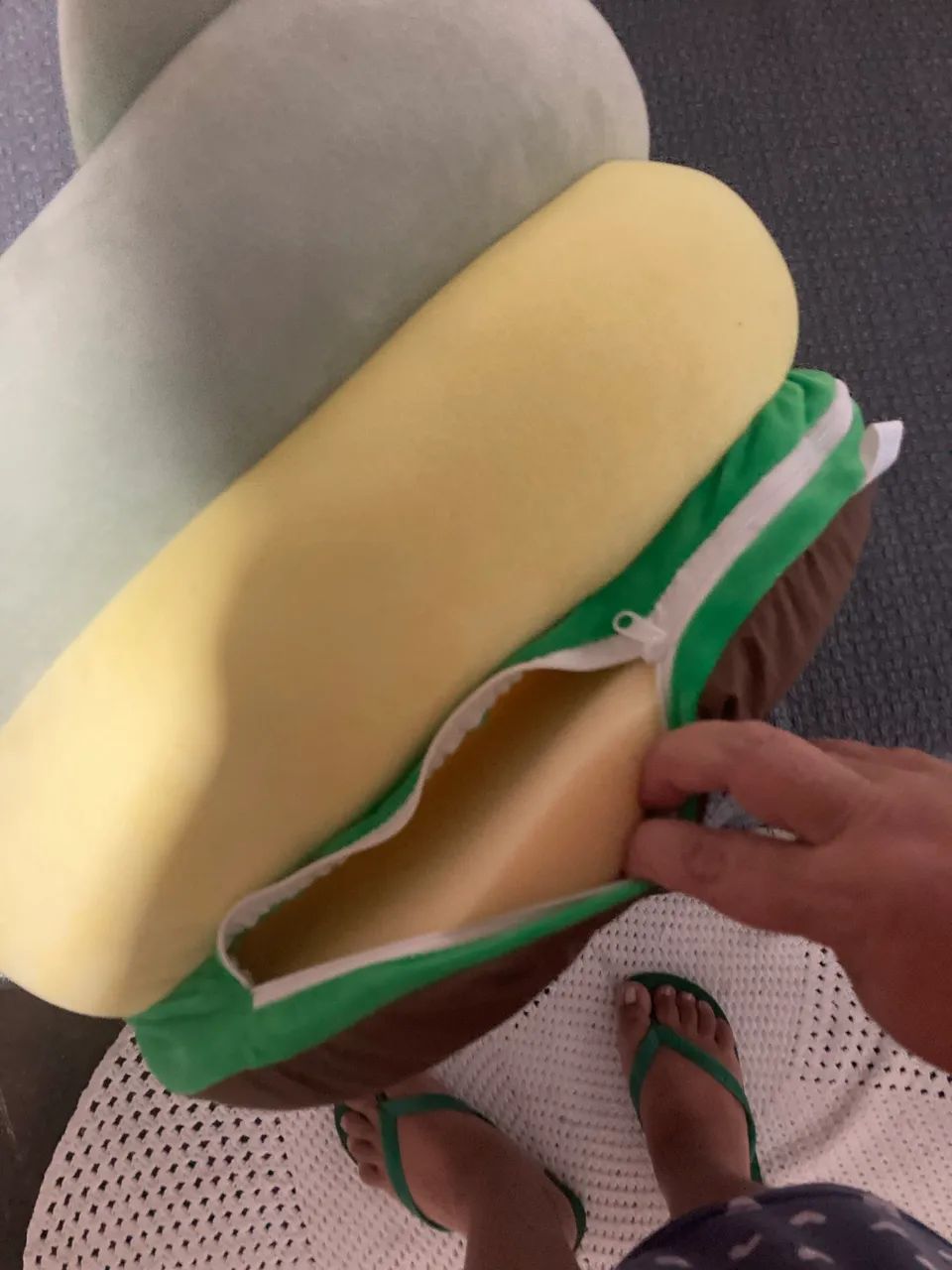 Sofazinho para Bebê + Protetor cervical  - Foto 6