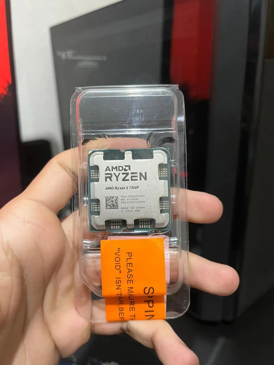 Processador Ryzen 5 7500F (Semi Novo)