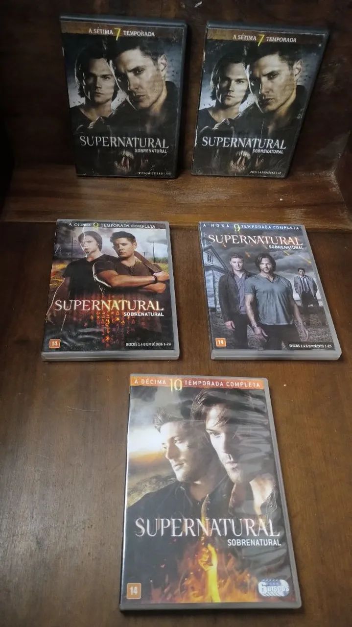 Coleção Supernatural Sobrenatural DVDs original  - Foto 2