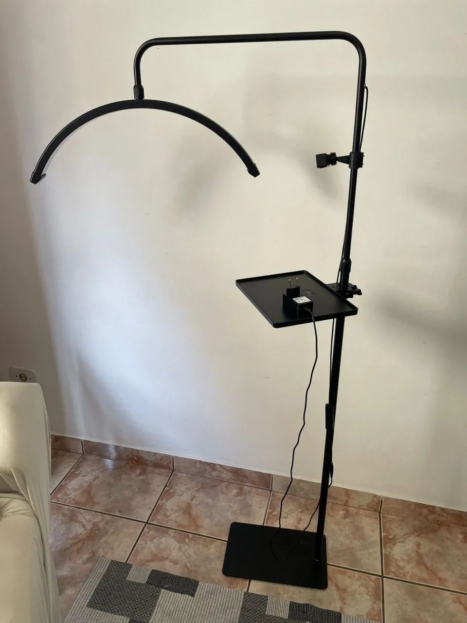 Ring Light Meia Lua Profissional 
