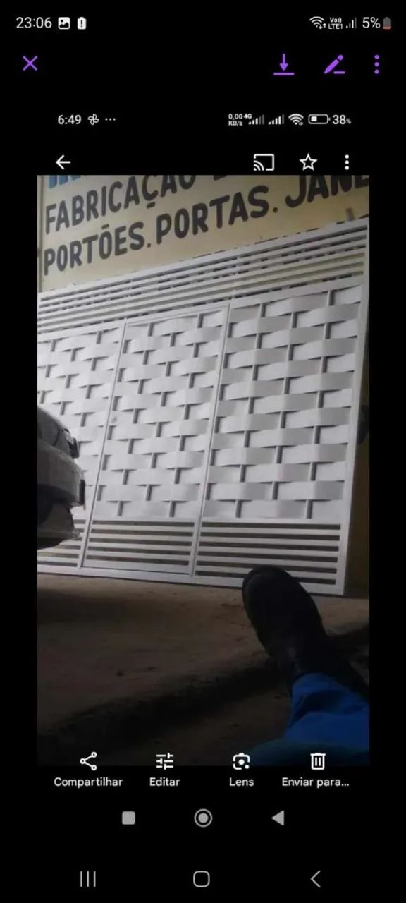 Portão de ferro 