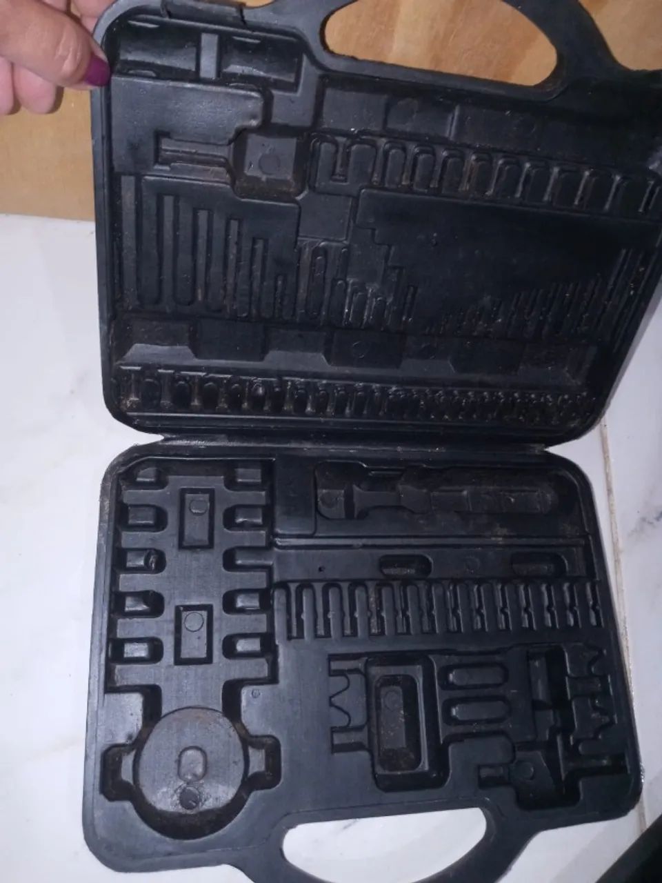 Kit com 2 Maletas Organizadoras para Ferramentas, Brocas e Ponteiras  - Foto 3