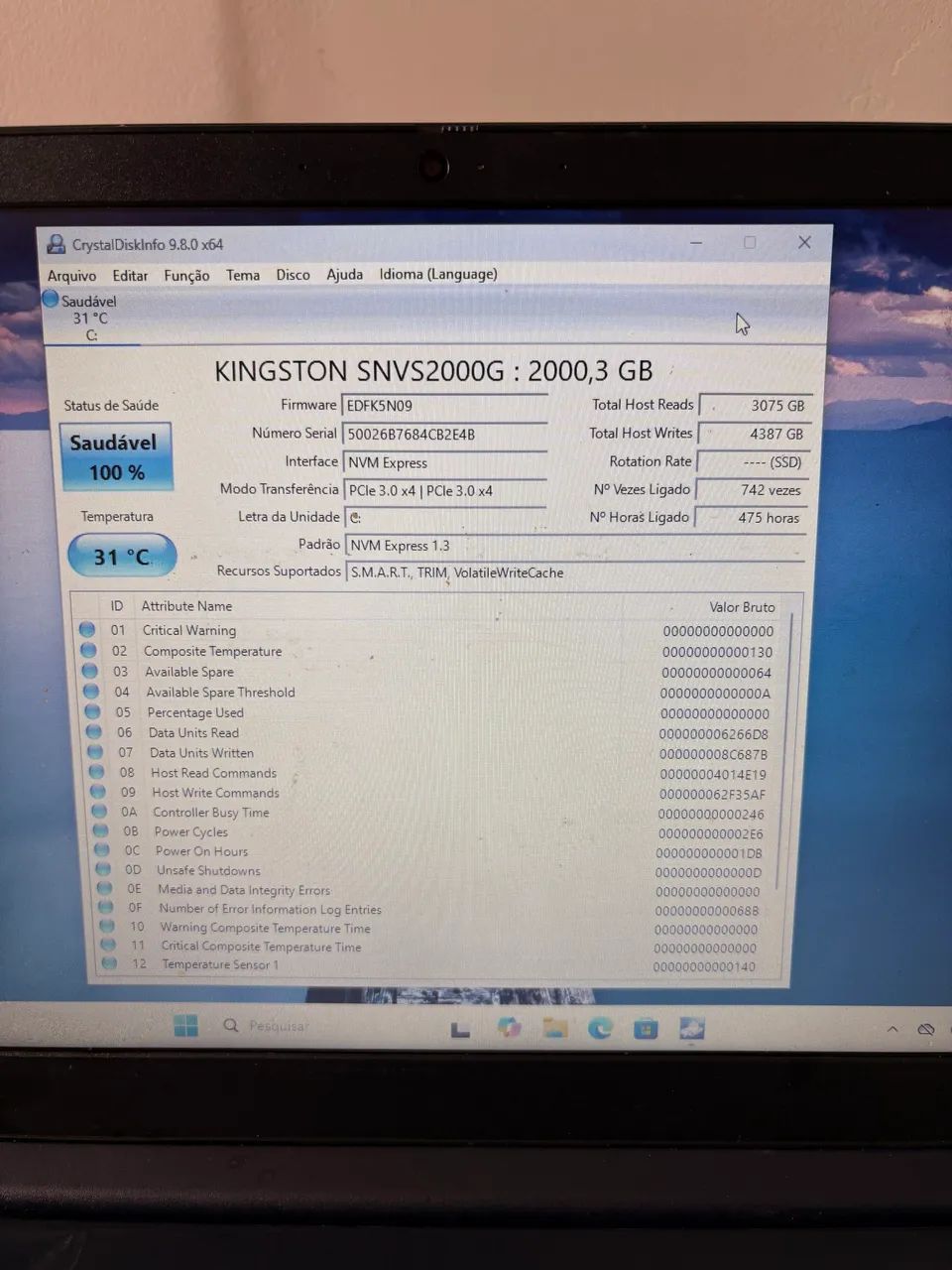 Ssd nvme 2tb kingston - Foto 3