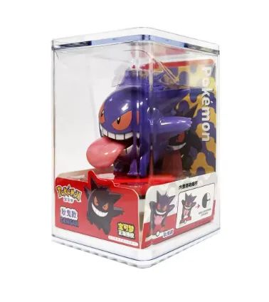 Figure Pokémon - Gengar com botão de ação.