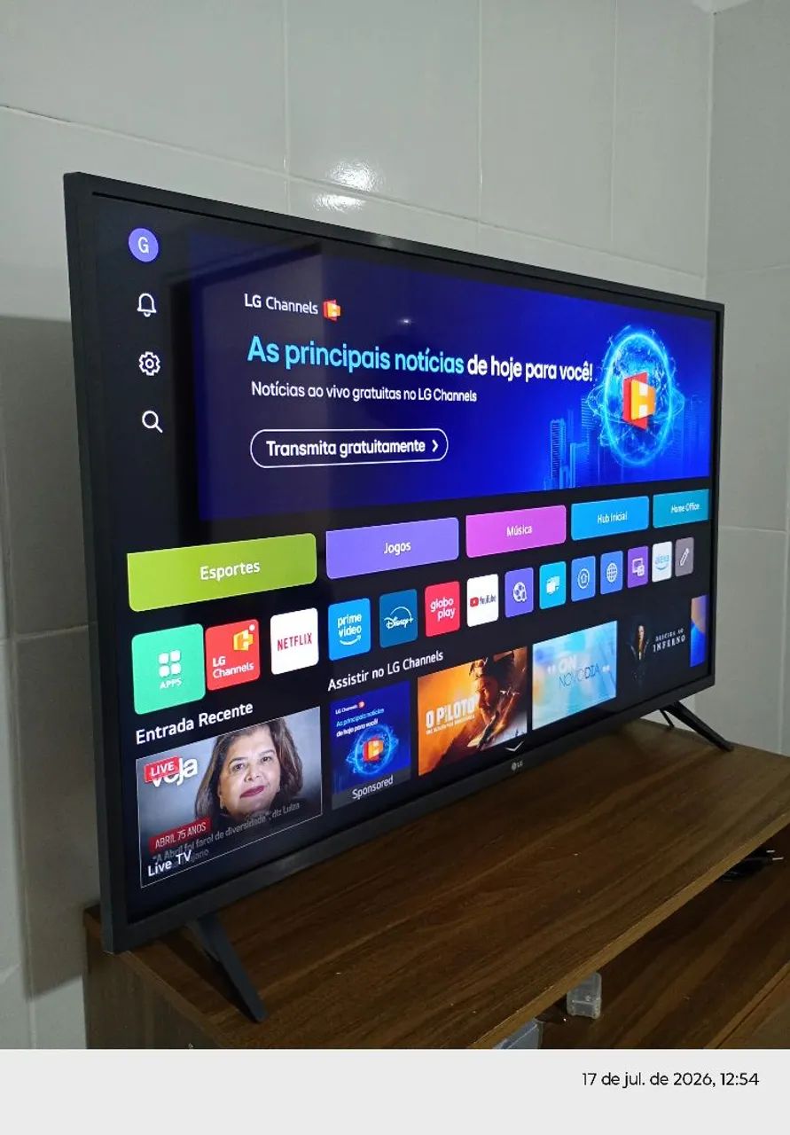 Vendo Smart Tv LG 43 Polegadas