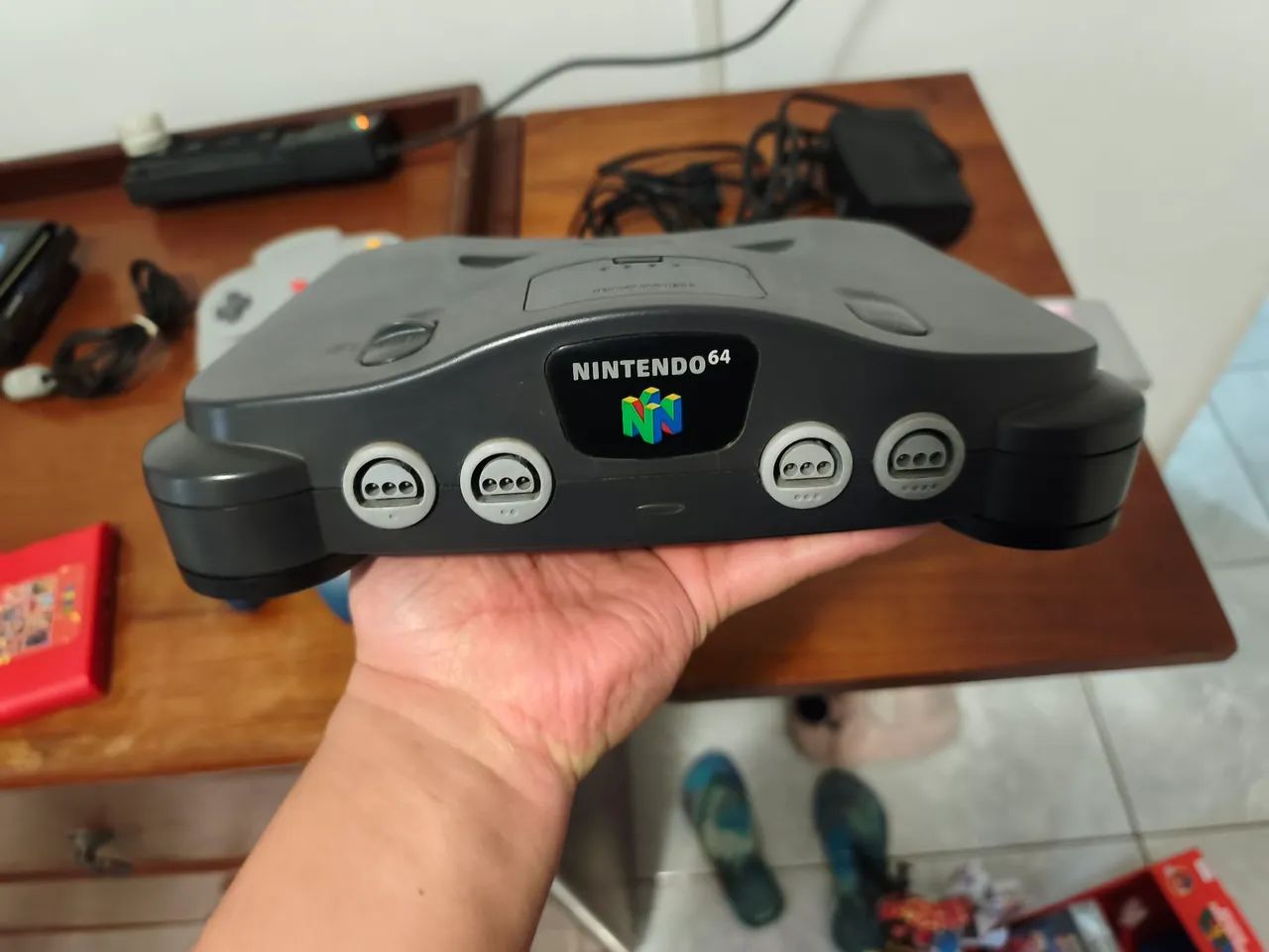 Nintendo 64 + everdriver e 2 controles  - Foto 4