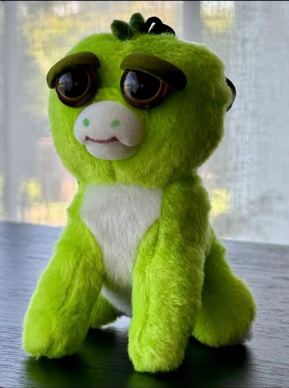 Chaveiro Feisty pets dino verde