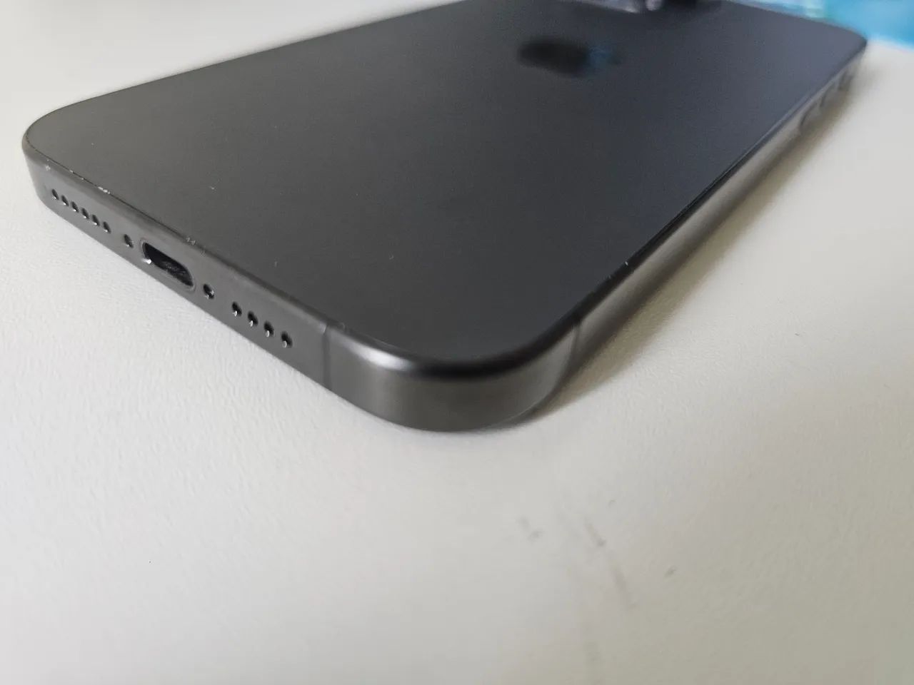 CARCAÇA IPHONE 15 PRO MAX BLACK TITÂNIO ORIGINAL - Foto 3