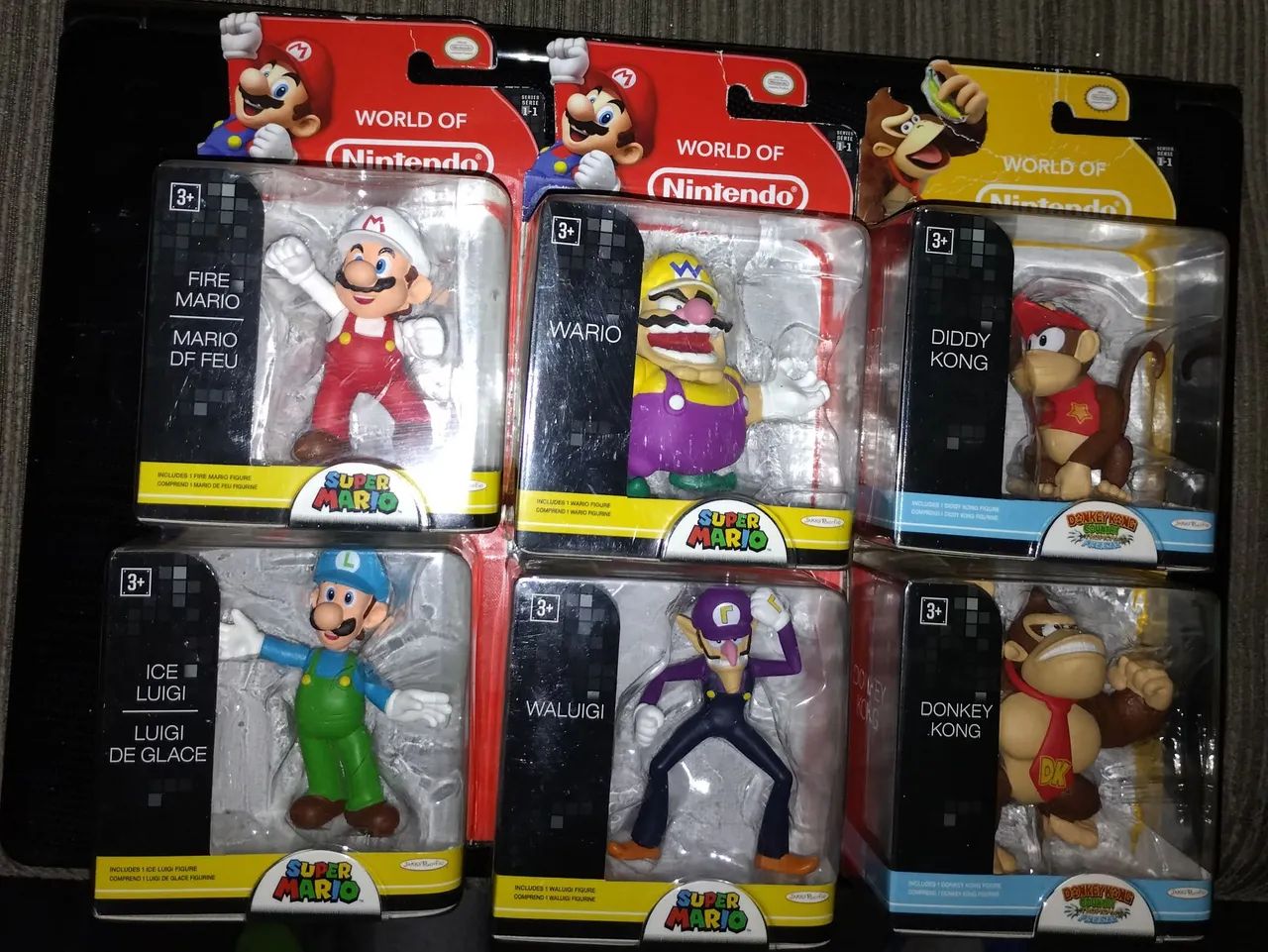 Coleção completa bonecos World of Nintendo 2014