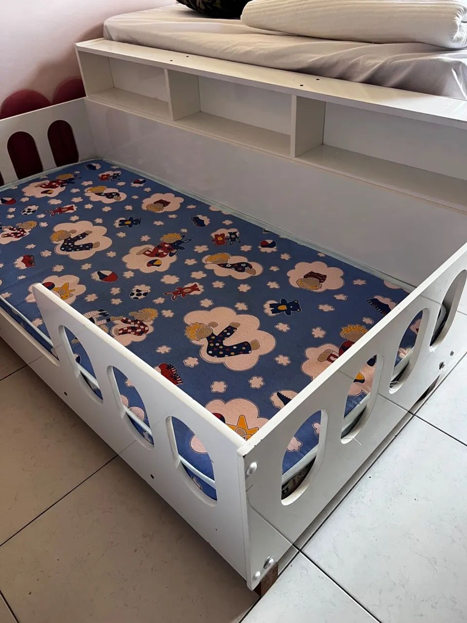 Cama infantil + colchão  - Foto 3
