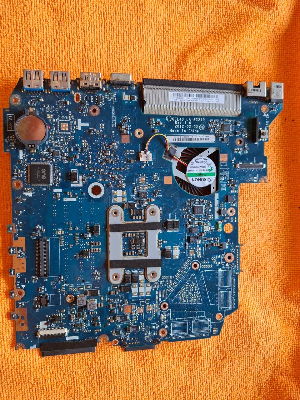 Placa Mãe Notebook Asus K45A + Processador Core i5 3ª Gen + Cooler (LA-8221P)   - Foto 2