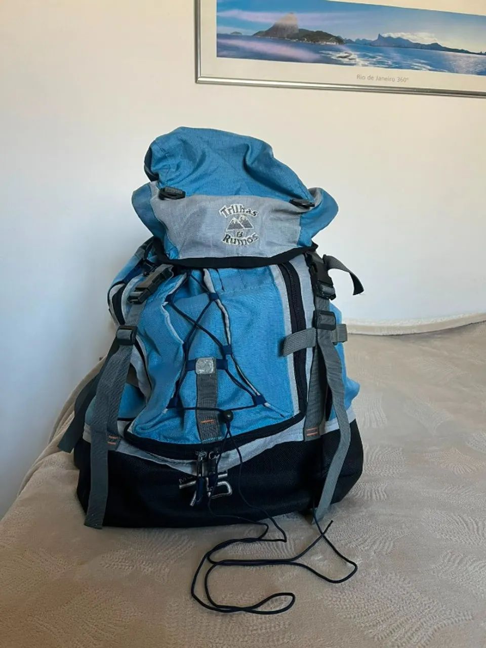 Mochila de Trilha 75L "Trilhas e Rumos" - Foto 2