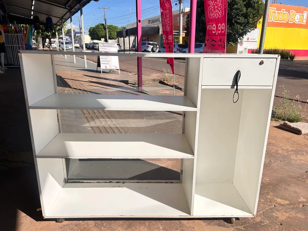 Balcão caixa usado