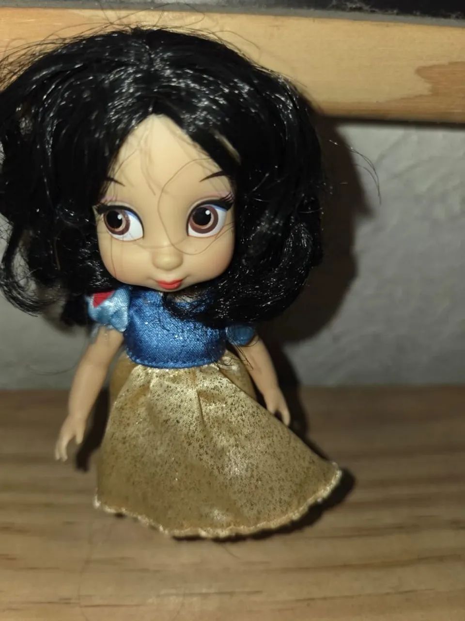 Boneca Branca de Neve Mini Animators Usada  - Foto 2