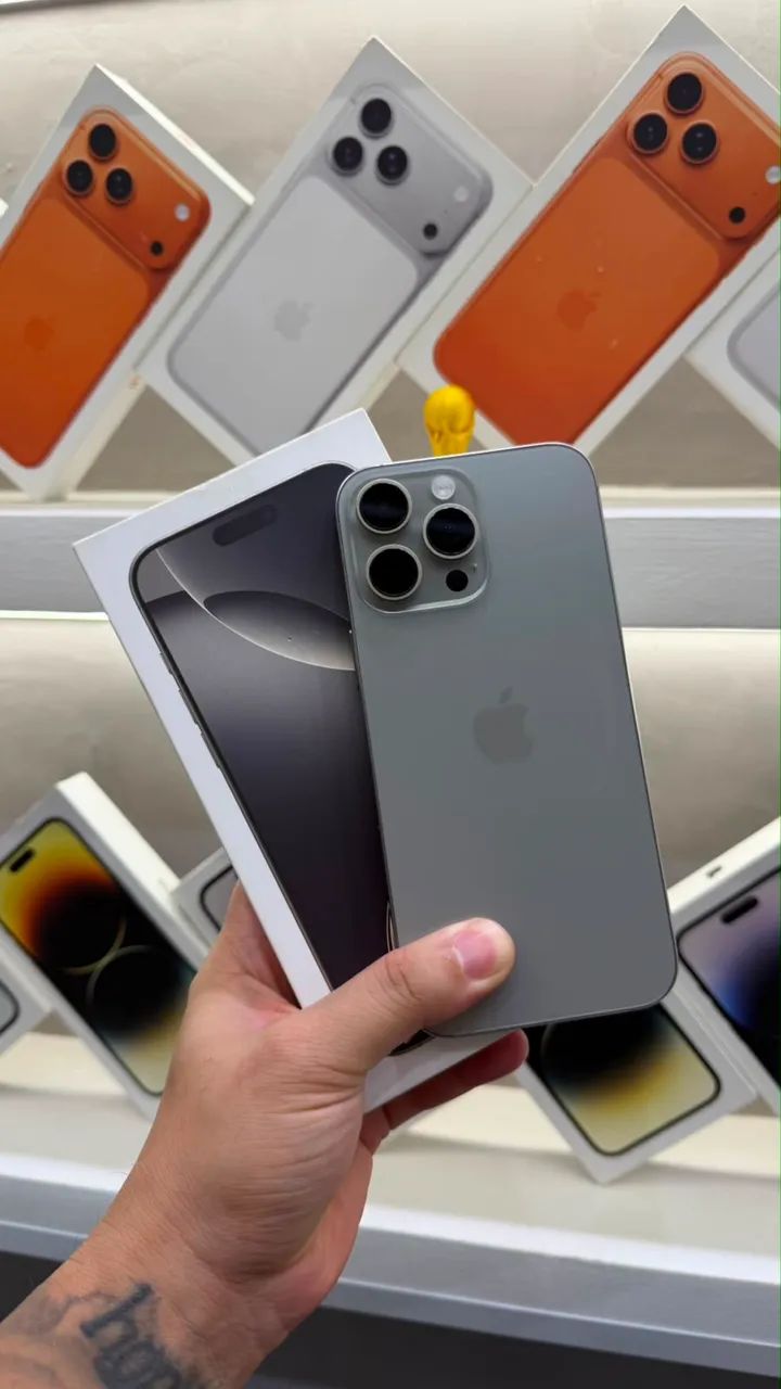 *IPHONE 16 PRO MAX BATERIA 95% R$5.199 - Foto 2