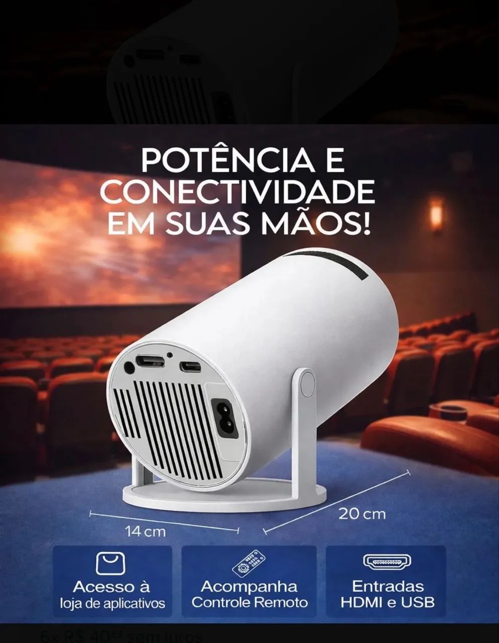 projetor smart  - Foto 4