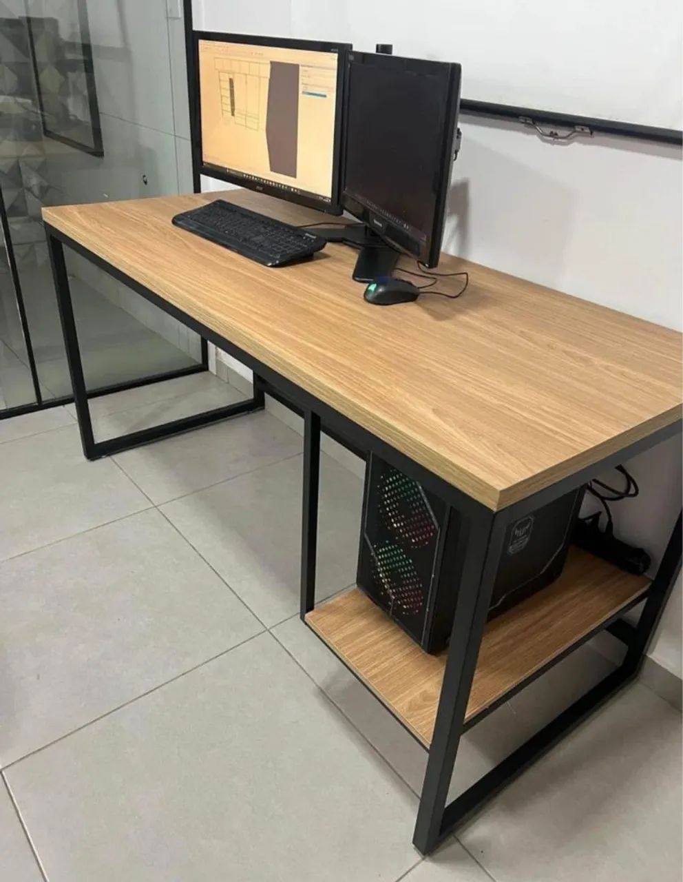 Fabricamos mesa Gamer estilo industrial  - Foto 4
