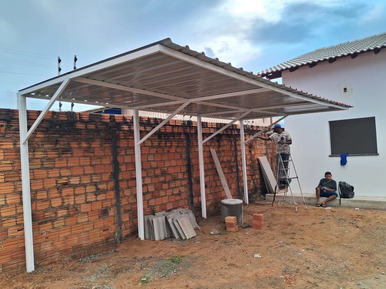 Toldos tendas garagem coberturas - Foto 3