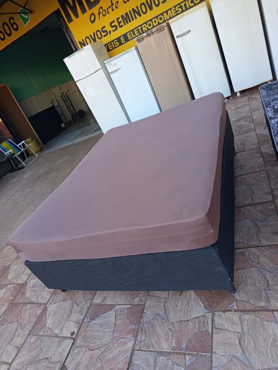Cama box casal molas ensacadas  - Foto 4
