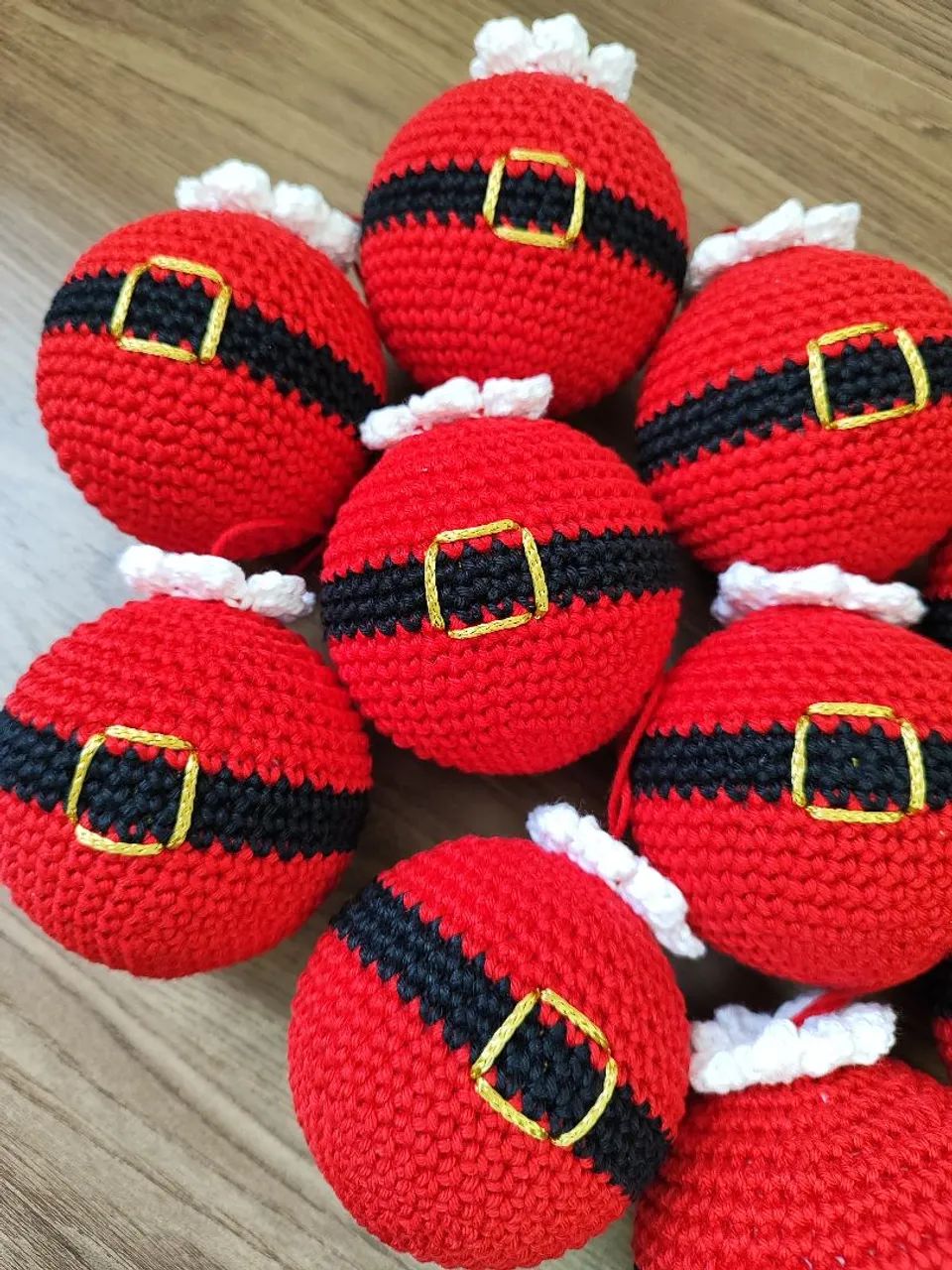 Bola de Natal Noel - Kit com 10 - Foto 2