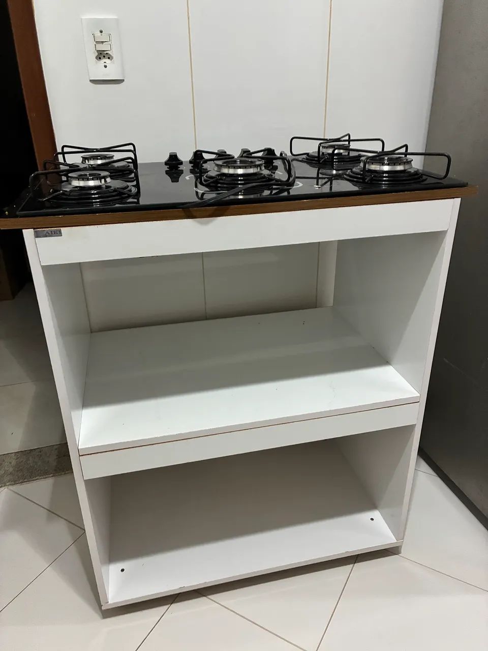 Cooktop + armário 