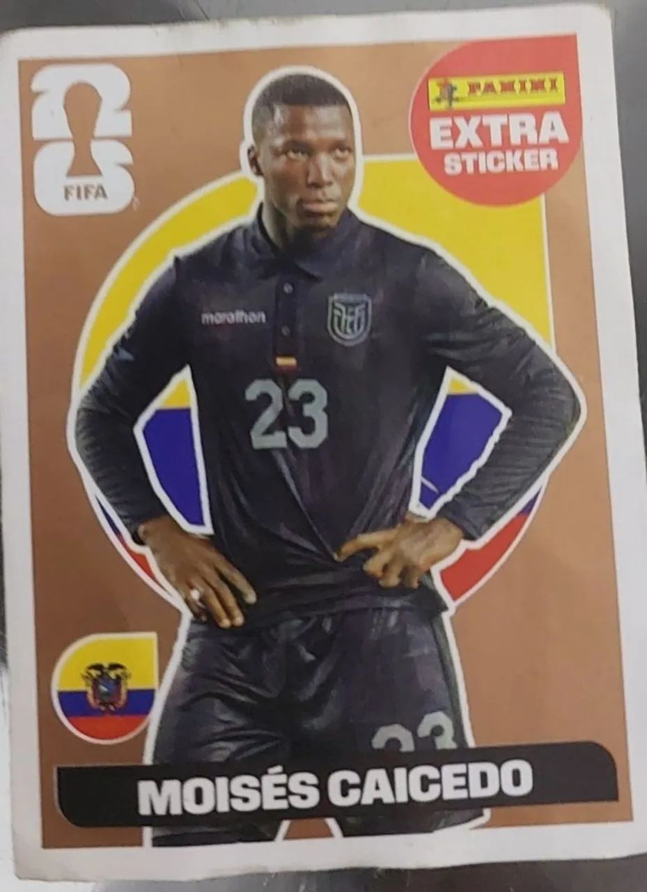 Figurinha lengend Moseis Caisedo
