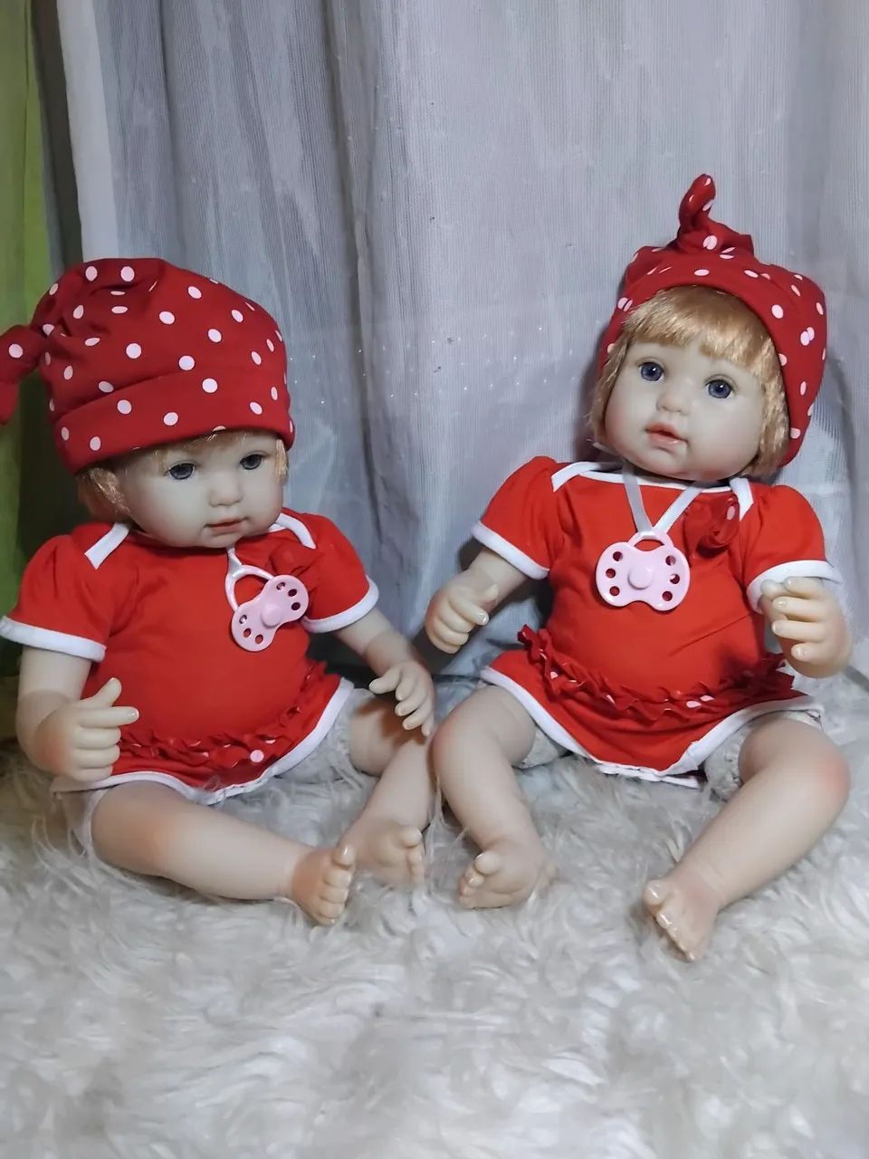 2 Boneca Gêmeas   Articulada 165