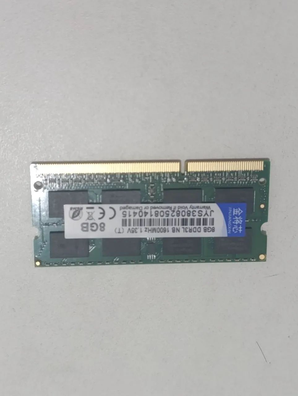 Memória ddr3l 8gb Para notebook 